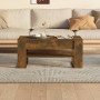 Smoked oak plywood coffee table 102x55x45 cm by vidaXL, Coffee table - Ref: Foro24-816928, Price: 64,86 €, Discount: %