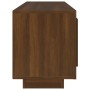 TV stand made of brown oak plywood 102x35x45 cm by vidaXL, TV Furniture - Ref: Foro24-817227, Price: 71,23 €, Discount: %