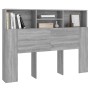 Mueble cabecero gris Sonoma 140x19x103,5 cm de vidaXL, Cabeceros y pies de cama - Ref: Foro24-817250, Precio: 62,47 €, Descue...