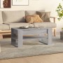 Mesa de centro madera contrachapada gris Sonoma 102x55x45 cm de vidaXL, Mesas de centro - Ref: Foro24-816929, Precio: 64,13 €...