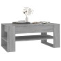 Mesa de centro madera contrachapada gris Sonoma 102x55x45 cm de vidaXL, Mesas de centro - Ref: Foro24-816929, Precio: 64,24 €...