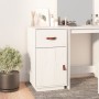 Solid white pine wood desk cabinet 40x50x75 cm by vidaXL, Lockers and storage cabinets - Ref: Foro24-820098, Price: 101,37 €,...