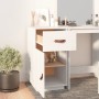 Solid white pine wood desk cabinet 40x50x75 cm by vidaXL, Lockers and storage cabinets - Ref: Foro24-820098, Price: 101,37 €,...