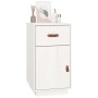 Solid white pine wood desk cabinet 40x50x75 cm by vidaXL, Lockers and storage cabinets - Ref: Foro24-820098, Price: 101,37 €,...