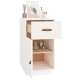 Solid white pine wood desk cabinet 40x50x75 cm by vidaXL, Lockers and storage cabinets - Ref: Foro24-820098, Price: 101,37 €,...