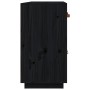 Aparador de madera maciza de pino negro 98,5x40x75 cm de vidaXL, Aparadores - Ref: Foro24-820141, Precio: 144,49 €, Descuento: %