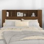 Brown oak headboard furniture 160x18.5x104.5 cm by vidaXL, Headboards and footboards - Ref: Foro24-817275, Price: 70,77 €, Di...