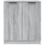 Sonoma graues Sperrholz-Sideboard 60x30x70 cm von vidaXL, Sideboards - Ref: Foro24-816983, Preis: 76,67 €, Rabatt: %