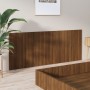 Brown oak plywood bed headboard 200x1.5x80cm by vidaXL, Headboards and footboards - Ref: Foro24-816978, Price: 79,23 €, Disco...