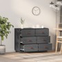 Solid gray pine wood sideboard 100x40x75 cm by vidaXL, Sideboards - Ref: Foro24-820144, Price: 186,99 €, Discount: %