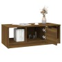 Brown oak engineered wood coffee table 102x50x36 cm by vidaXL, Coffee table - Ref: Foro24-817080, Price: 57,32 €, Discount: %