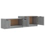 Mueble de TV madera contrachapada gris Sonoma 158,5x36x45 cm de vidaXL, Muebles TV - Ref: Foro24-817124, Precio: 68,38 €, Des...