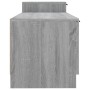 Mueble de TV madera contrachapada gris Sonoma 158,5x36x45 cm de vidaXL, Muebles TV - Ref: Foro24-817124, Precio: 68,38 €, Des...