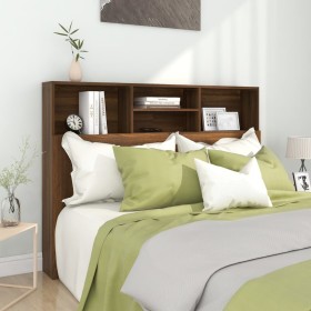 Brown oak headboard furniture 140x19x103.5 cm by vidaXL, Headboards and footboards - Ref: Foro24-817251, Price: 73,48 €, Disc...