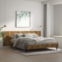 Smoked oak plywood wall headboard 240x1.5x80 cm by vidaXL, Headboards and footboards - Ref: Foro24-816979, Price: 67,20 €, Di...