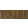 Cabecero pared madera contrachapada roble ahumado 240x1,5x80 cm de vidaXL, Cabeceros y pies de cama - Ref: Foro24-816979, Pre...