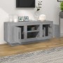 Mueble para TV madera contrachapada gris Sonoma 102x35x45 cm de vidaXL, Muebles TV - Ref: Foro24-817226, Precio: 66,99 €, Des...