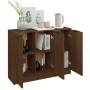 Plywood sideboard in brown oak color 90.5x30x70 cm by vidaXL, Sideboards - Ref: Foro24-817026, Price: 82,99 €, Discount: %