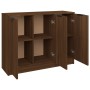 Plywood sideboard in brown oak color 90.5x30x70 cm by vidaXL, Sideboards - Ref: Foro24-817026, Price: 82,99 €, Discount: %