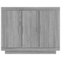 Sonoma gray plywood sideboard 92x35x75 cm by vidaXL, Sideboards - Ref: Foro24-817241, Price: 85,09 €, Discount: %