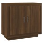 Aparador de madera contrachapada roble marrón 80x40x75 cm de vidaXL, Aparadores - Ref: Foro24-817236, Precio: 91,29 €, Descue...