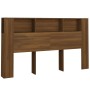 Mueble cabecero roble marrón 180x18,5x104,5 cm de vidaXL, Cabeceros y pies de cama - Ref: Foro24-817278, Precio: 85,70 €, Des...