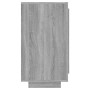 Sideboard in Sonoma grey color, 80x40x75 cm. by vidaXL, Sideboards - Ref: Foro24-817238, Price: 74,46 €, Discount: %