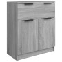 Aparador de madera contrachapada gris Sonoma 60x30x70 cm de vidaXL, Aparadores - Ref: Foro24-816992, Precio: 72,14 €, Descuen...