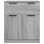 Aparador de madera contrachapada gris Sonoma 60x30x70 cm de vidaXL, Aparadores - Ref: Foro24-816992, Precio: 72,14 €, Descuen...