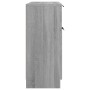 Aparador de madera contrachapada gris Sonoma 60x30x70 cm de vidaXL, Aparadores - Ref: Foro24-816992, Precio: 72,14 €, Descuen...