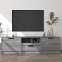 Sonoma gray plywood TV cabinet 140x35x40 cm by vidaXL, TV Furniture - Ref: Foro24-817112, Price: 91,98 €, Discount: %