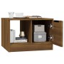 Mesa de centro madera contrachapada roble marrón 50x50x36 cm de vidaXL, Mesas de centro - Ref: Foro24-817077, Precio: 43,99 €...