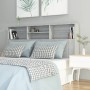 Mueble cabecero color gris Sonoma 160x19x103,5 cm de vidaXL, Cabeceros y pies de cama - Ref: Foro24-817253, Precio: 68,66 €, ...