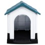 Blue polypropylene dog house 57x68x66 cm by vidaXL, Dog kennels - Ref: Foro24-152227, Price: 97,60 €, Discount: %