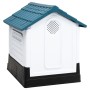 Blue polypropylene dog house 57x68x66 cm by vidaXL, Dog kennels - Ref: Foro24-152227, Price: 97,60 €, Discount: %