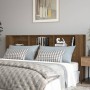 Brown oak headboard furniture 220x18.5x104.5 cm by vidaXL, Headboards and footboards - Ref: Foro24-817284, Price: 81,24 €, Di...