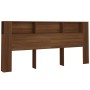 Brown oak headboard furniture 220x18.5x104.5 cm by vidaXL, Headboards and footboards - Ref: Foro24-817284, Price: 81,24 €, Di...