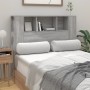 Mueble cabecero gris Sonoma 120x18,5x102,5 cm de vidaXL, Cabeceros y pies de cama - Ref: Foro24-817268, Precio: 61,87 €, Desc...