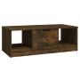 Smoked oak engineered wood coffee table 102x50x36 cm by vidaXL, Coffee table - Ref: Foro24-817078, Price: 60,26 €, Discount: %