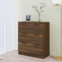 Sideboard aus braunem Eichensperrholz, 60 x 30 x 70 cm von vidaXL, Sideboards - Ref: Foro24-816987, Preis: 78,46 €, Rabatt: %