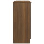 Aparador de madera contrachapada marrón roble 60x30x70 cm de vidaXL, Aparadores - Ref: Foro24-816990, Precio: 80,69 €, Descue...