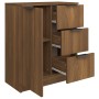 Brown oak plywood sideboard 60x30x70 cm by vidaXL, Sideboards - Ref: Foro24-816990, Price: 80,69 €, Discount: %