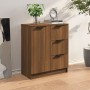 Brown oak plywood sideboard 60x30x70 cm by vidaXL, Sideboards - Ref: Foro24-816990, Price: 80,69 €, Discount: %