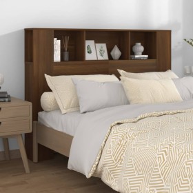 Brown oak headboard furniture 140x18.5x104.5 cm by vidaXL, Headboards and footboards - Ref: Foro24-817272, Price: 60,99 €, Di...