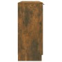 Aparador madera contrachapada color roble ahumado 90,5x30x70 cm de vidaXL, Aparadores - Ref: Foro24-817024, Precio: 69,77 €, ...