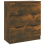 Smoked oak plywood sideboard 60x30x70 cm by vidaXL, Sideboards - Ref: Foro24-816985, Price: 80,45 €, Discount: %