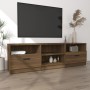 Mueble para TV madera contrachapada roble marrón 150x33,5x45 cm de vidaXL, Muebles TV - Ref: Foro24-817116, Precio: 105,03 €,...