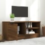 Mueble para TV madera contrachapada marrón roble 80x35x36,5 cm de vidaXL, Muebles TV - Ref: Foro24-817121, Precio: 63,91 €, D...