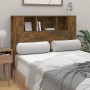 Smoked oak headboard furniture 120x18.5x102.5 cm by vidaXL, Headboards and footboards - Ref: Foro24-817267, Price: 48,98 €, D...