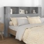 Mueble cabecero gris Sonoma 160x18,5x104,5 cm de vidaXL, Cabeceros y pies de cama - Ref: Foro24-817274, Precio: 70,77 €, Desc...